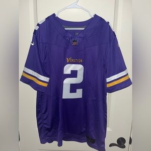 Nike Minnesota Vikings Justin Jefferson #2 Rare Misprint Vapor Jersey Men’s XL